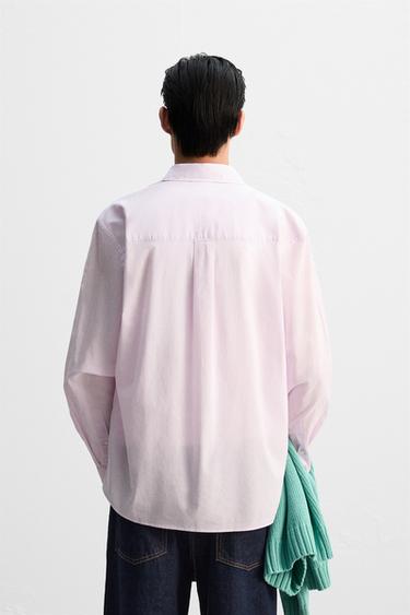 COTTON VOILE SHIRT - Mauve by Zara - Image 2