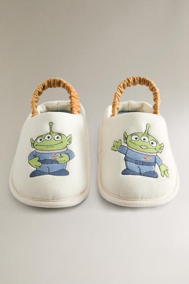 CHILDREN'S TOY STORY ©DISNEY/PIXAR MULE SLIPPERS - Ecru White by Zara