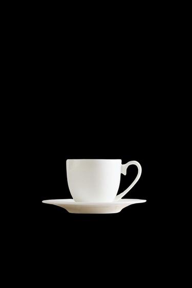 BONE CHINA MUG - White by Zara - Image 0