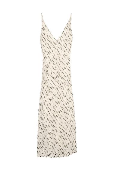 NARCISO RODRIGUEZ EMBROIDERED DRESS