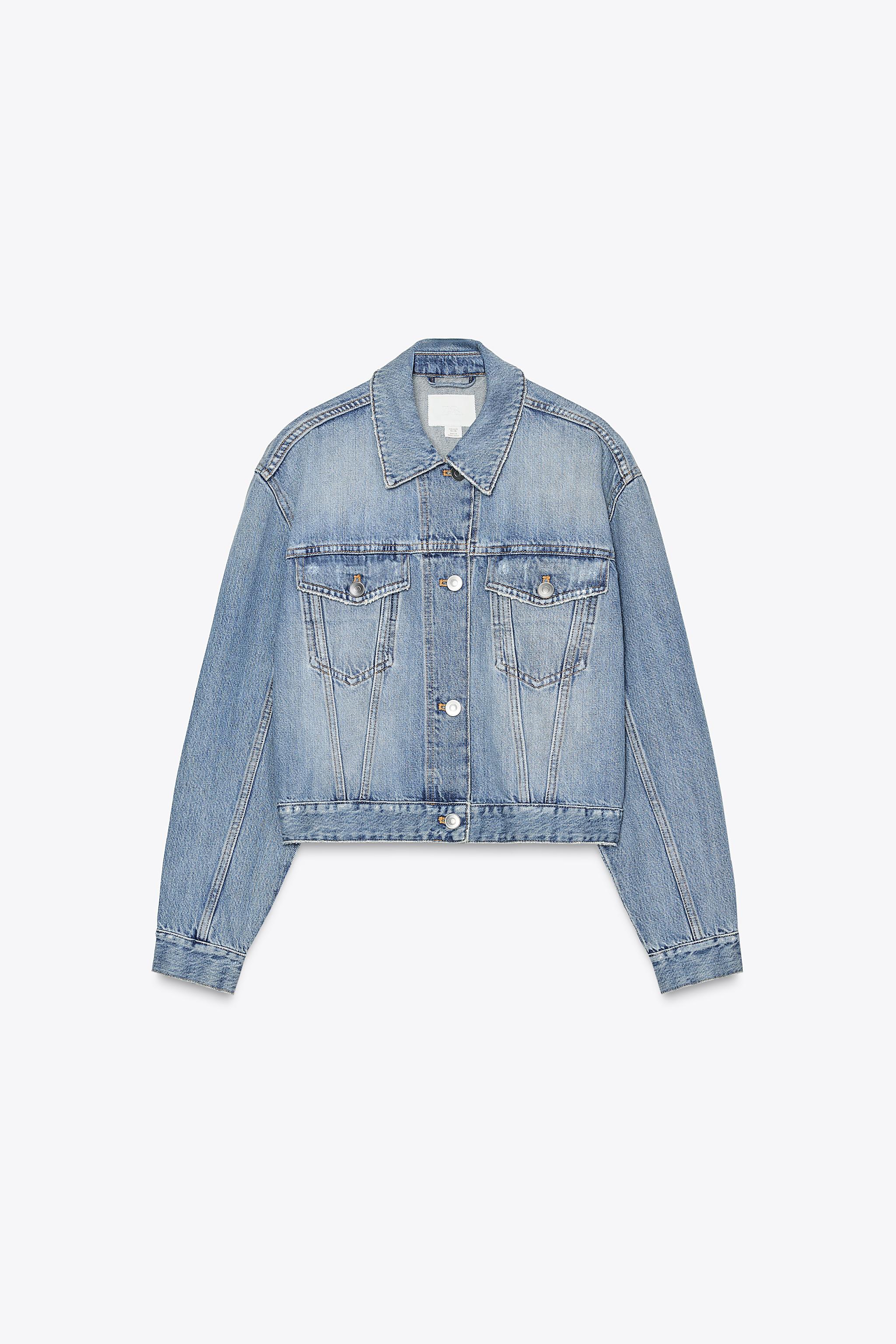 Jean Jacket Zara Women's Denim DENIM JACKET