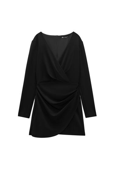 DRAPED DRESS