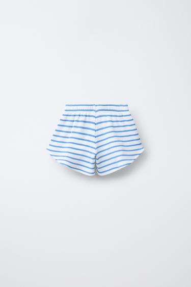 WAFFLE T-SHIRT AND BERMUDA SHORTS SET - striped by Zara - Image 4