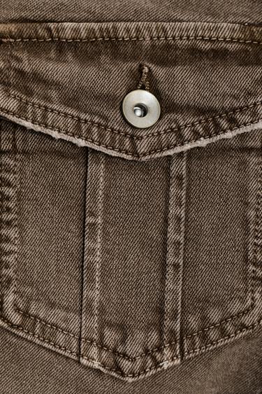 JEAN TRF BOOTCUT TAILLE BASSE - Marron de Zara - Image 8