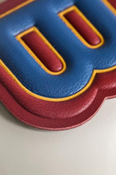 LEATHER LETTER B PATCH - Multicoloured by Zara - Image 1