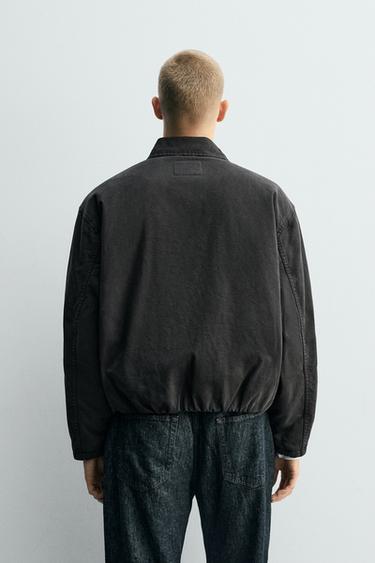 VESTE COURTE COUPE AJUSTÉE AVEC BRANDEBOURGS MÉTALLIQUES - Gris de Zara - Image 2