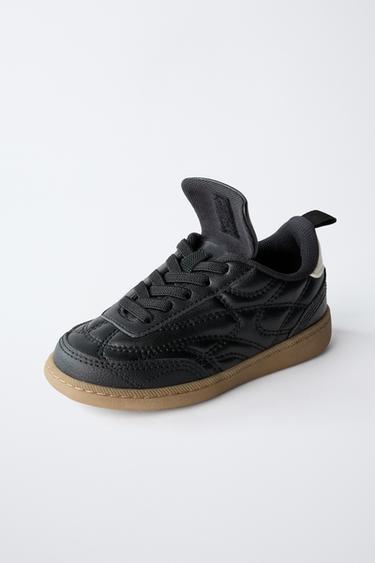 TENNIS À LANGUETTE - Noir de Zara - Image 2
