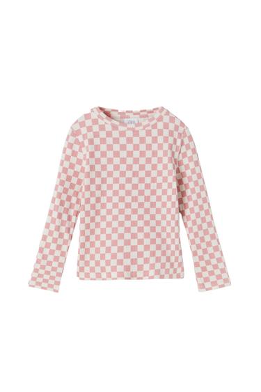 CHECKERBOARD PLAID RIB SHIRT