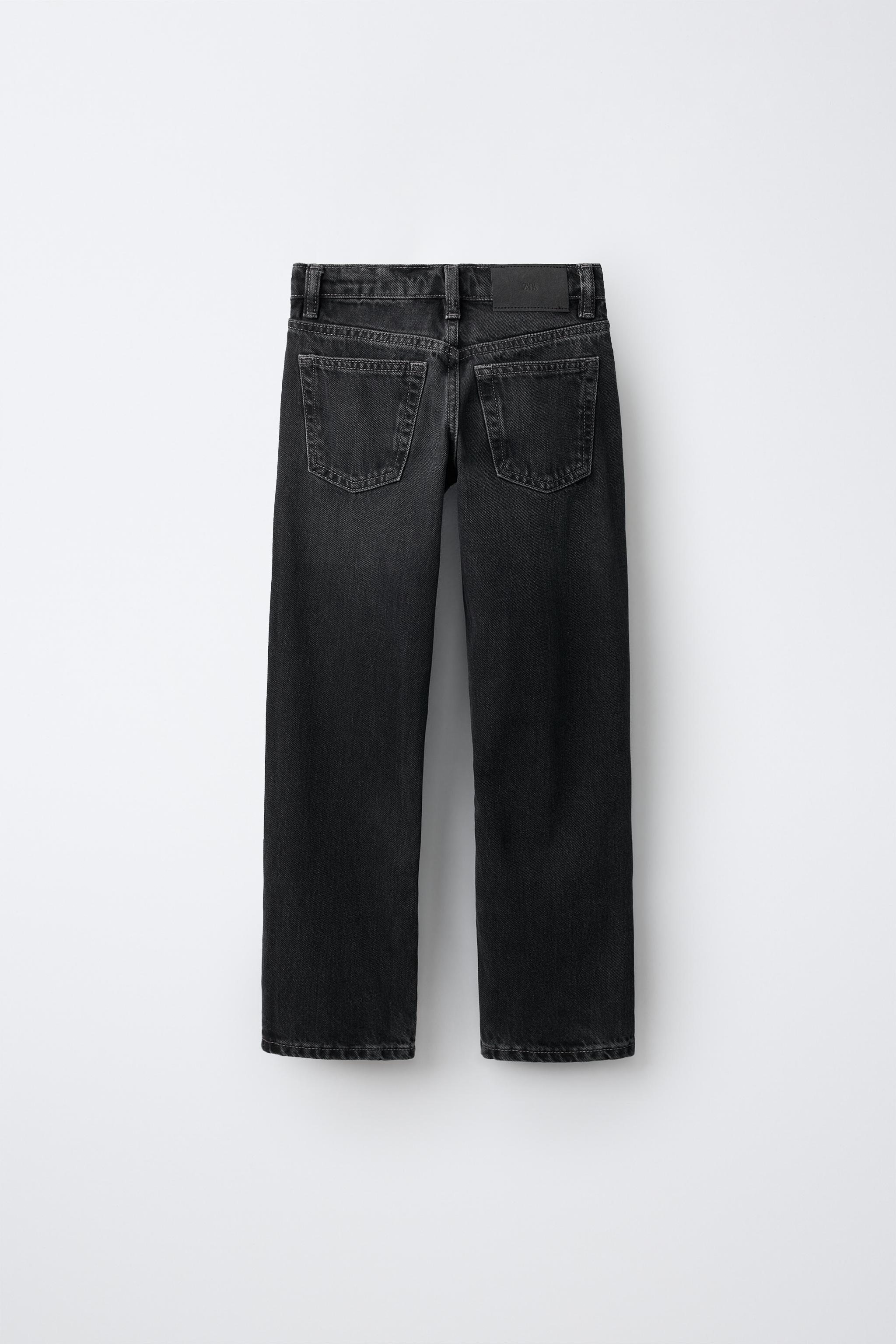 ストレートデニムパンツ - ブラック | ZARA Japan / 日本