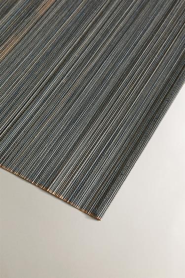 BAMBOO PLACEMAT (PACK OF 2) - Grey marl by Zara - Image 2