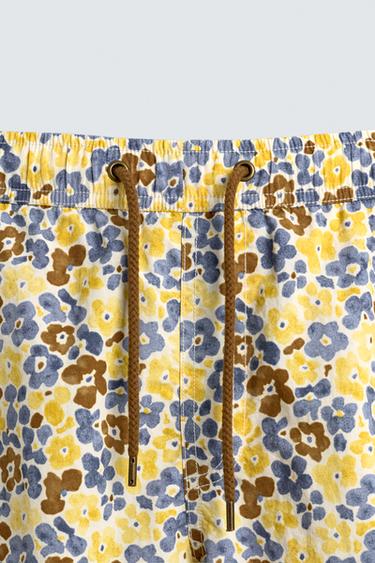 MAILLOT DE BAIN LONG À IMPRIMÉ FLEURI - Multicolore de Zara - Image 2