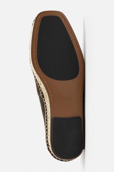 LEATHER ESPADRILLES LIMITED EDITION - Brown by Zara - Image 3