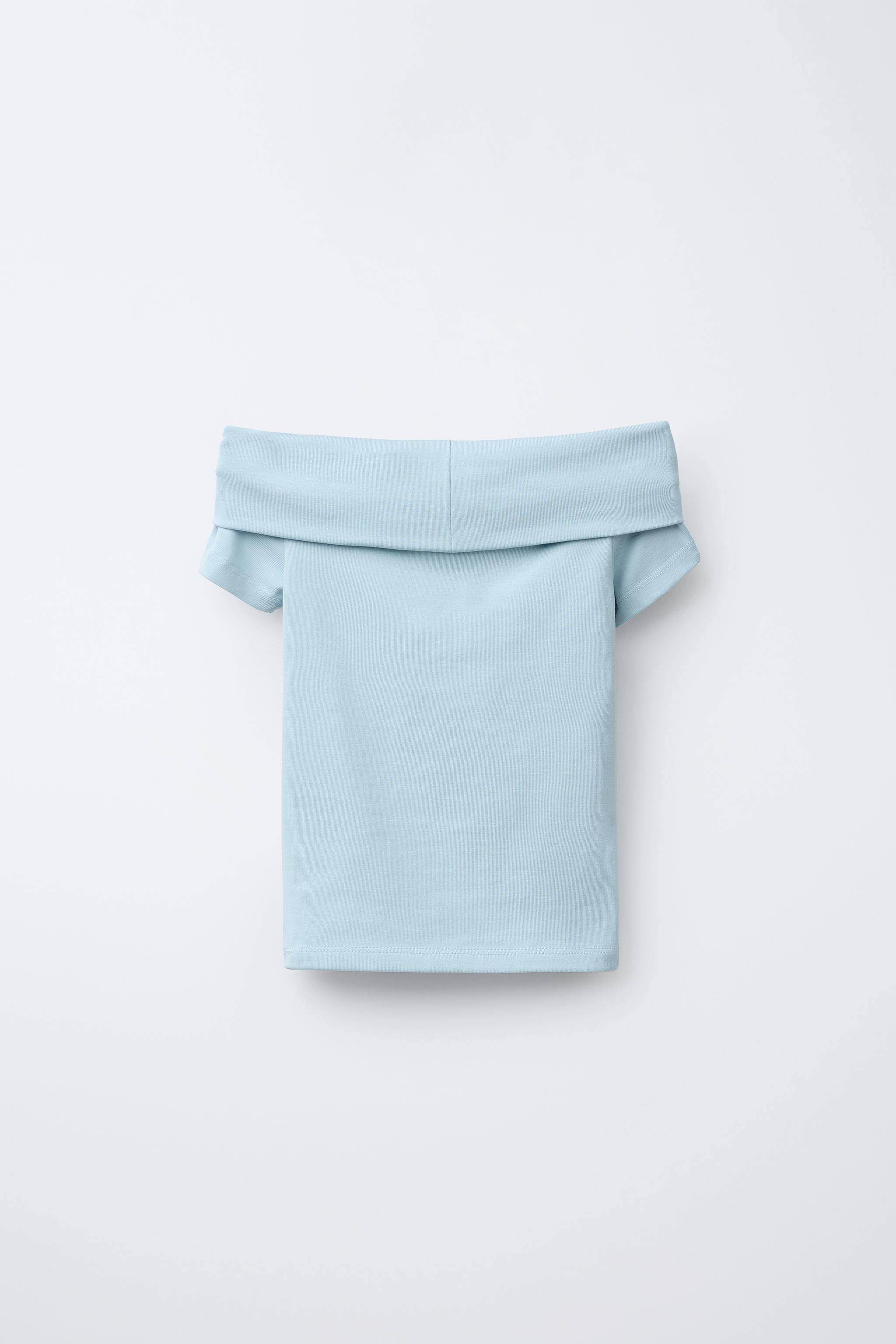 トップス OG Logo Off Shoulder Glitter Tee OG Logo Off Shoulder Glitter Tee – YZ