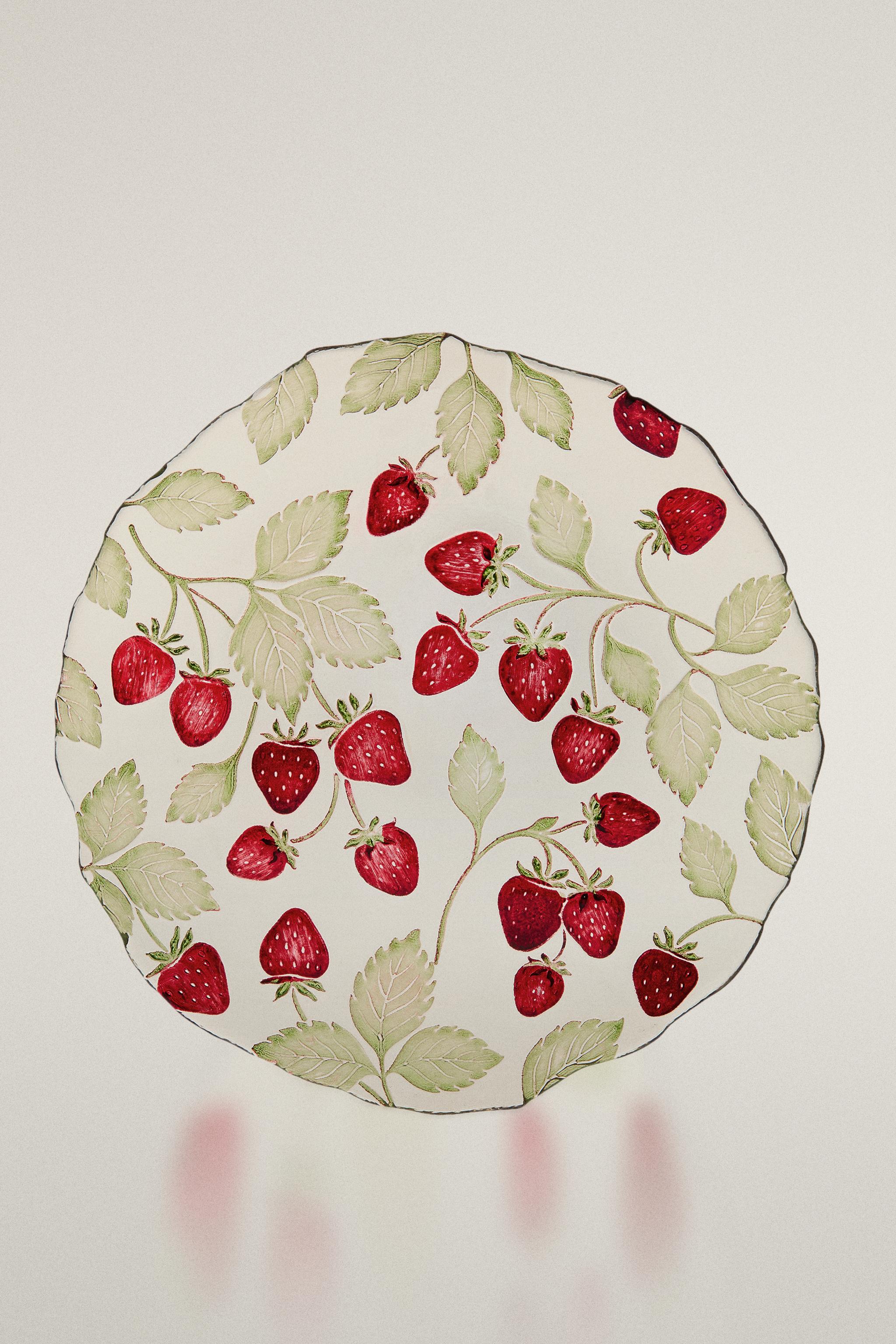 SOUS-ASSIETTE FRAISES