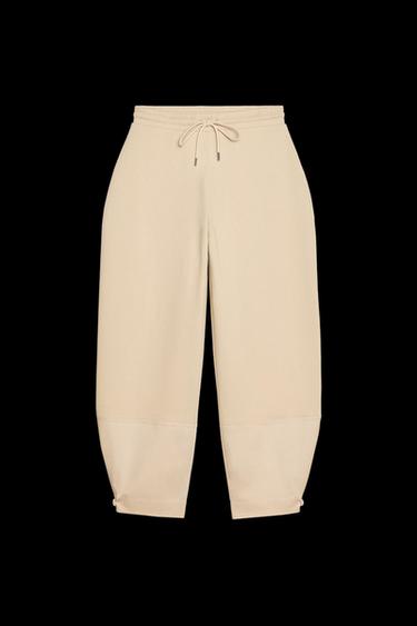 CONTRASTING TROUSERS - Sand by Zara - Image 0