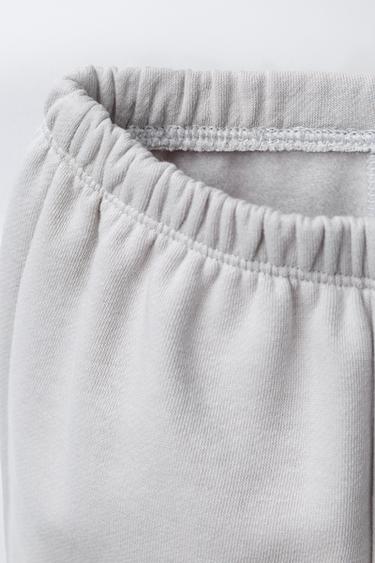 EMBROIDERED PENGUIN SWEATSHIRT AND JOGGERS SET - Pearl grey by Zara - Image 4