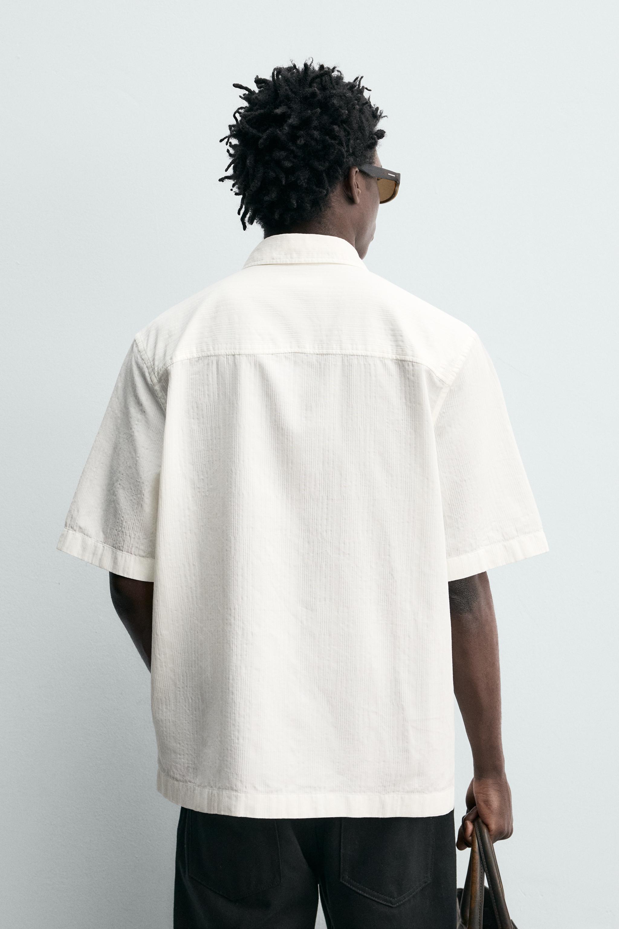 TEXTURED JACQUARD SHIRT