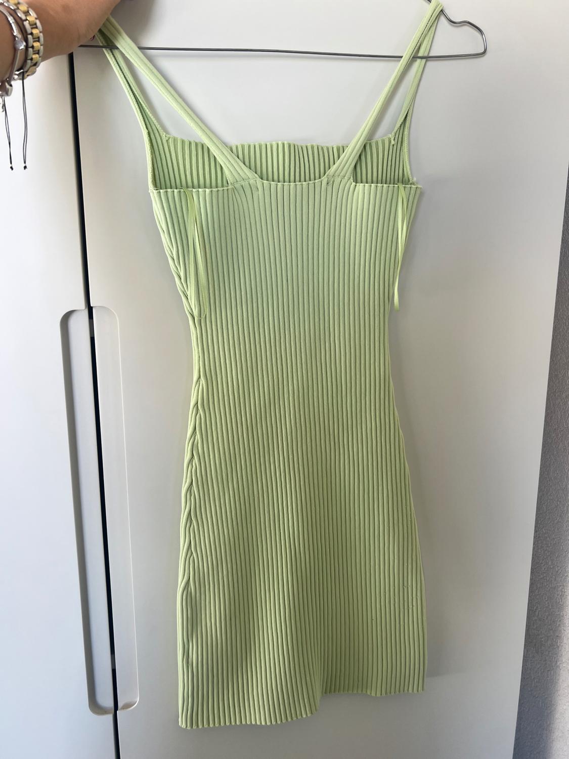 RIBBED MINI DRESS - Image 2
