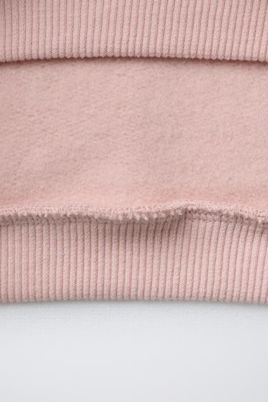 SNOOPY PEANUTS™ EMBROIDERED SWEATSHIRT - Pink by Zara - Image 3