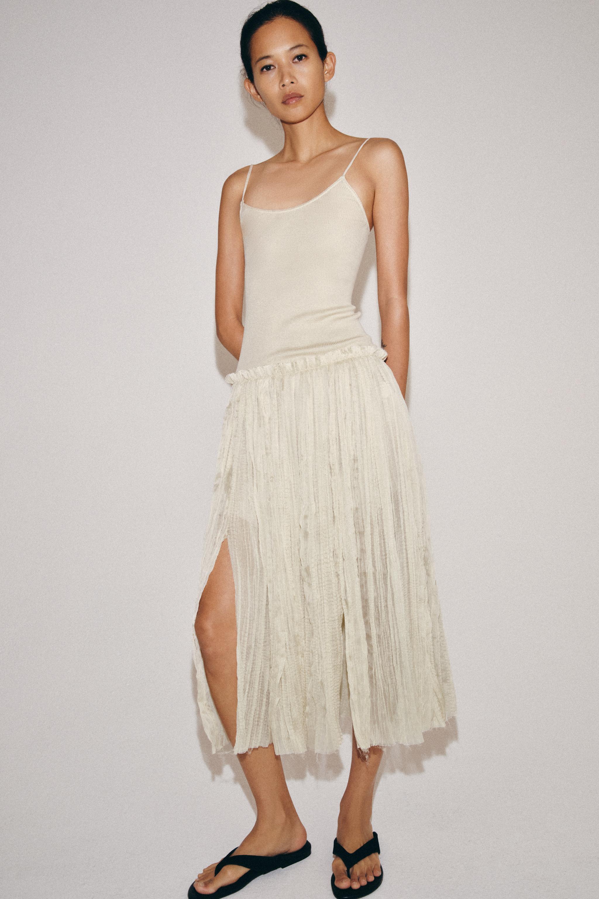 KONTRAST MİDİ ELBİSE