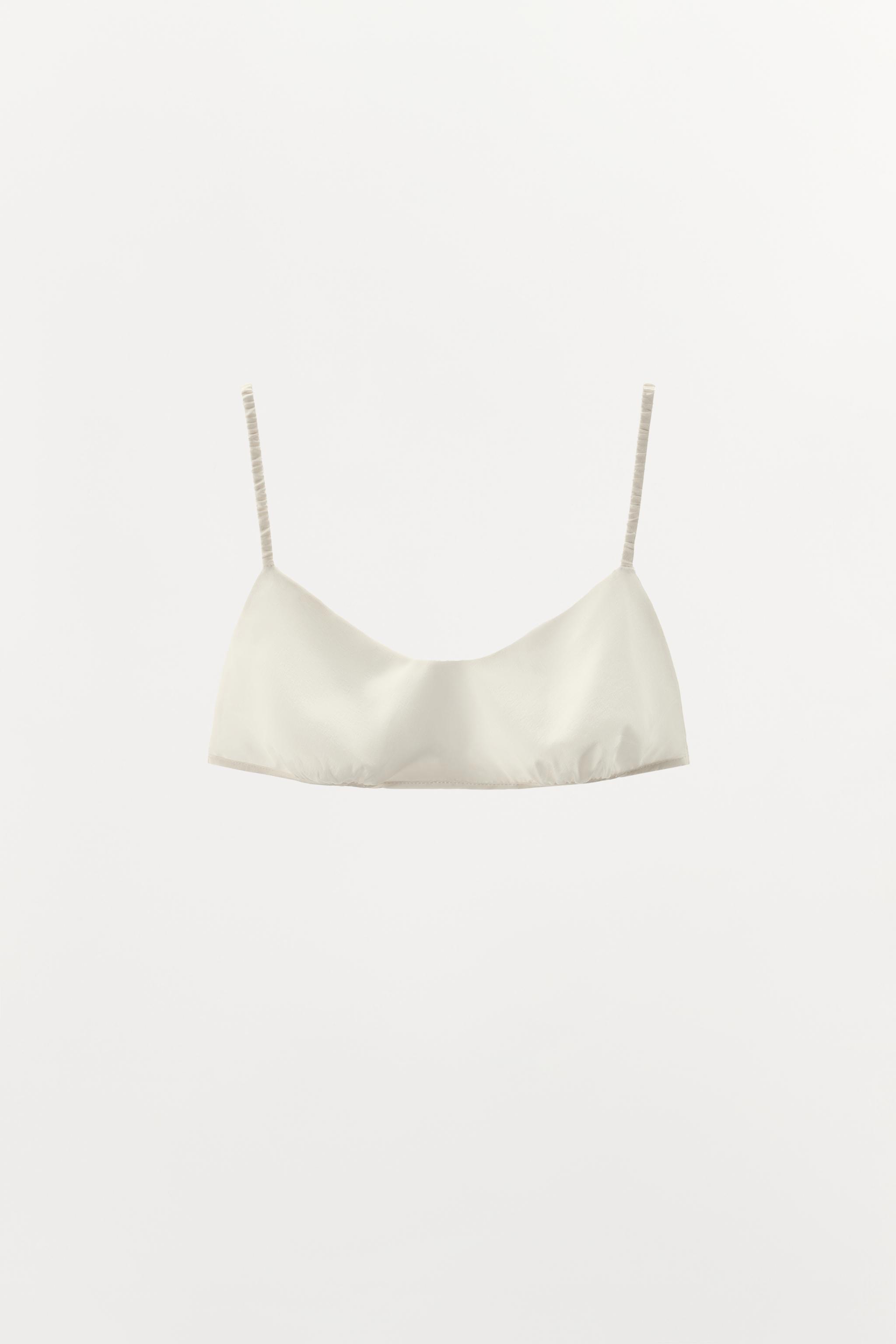 SILK BRALETTE