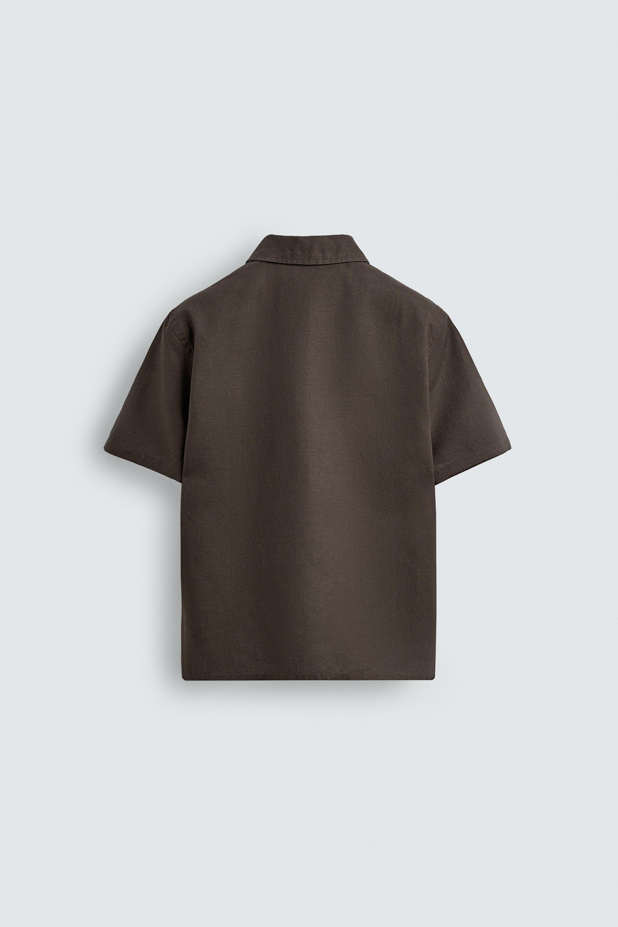 REGULAR FIT HEMP COTTON BLEND POLO