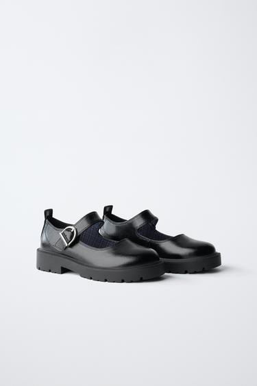 LUG SOLE BALLET FLATS — Black 2