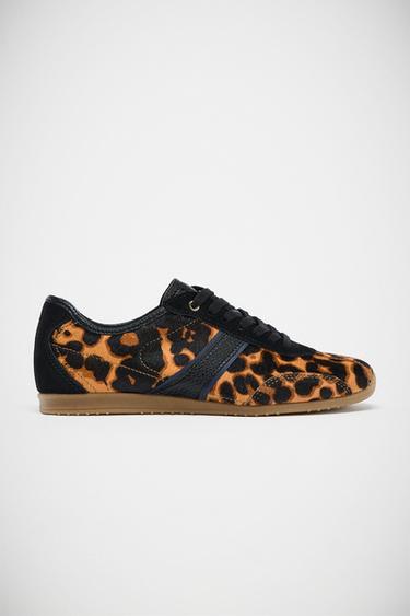 ZAPATILLA ESTAMPADO ANIMAL PIEL - Leopardo de Zara