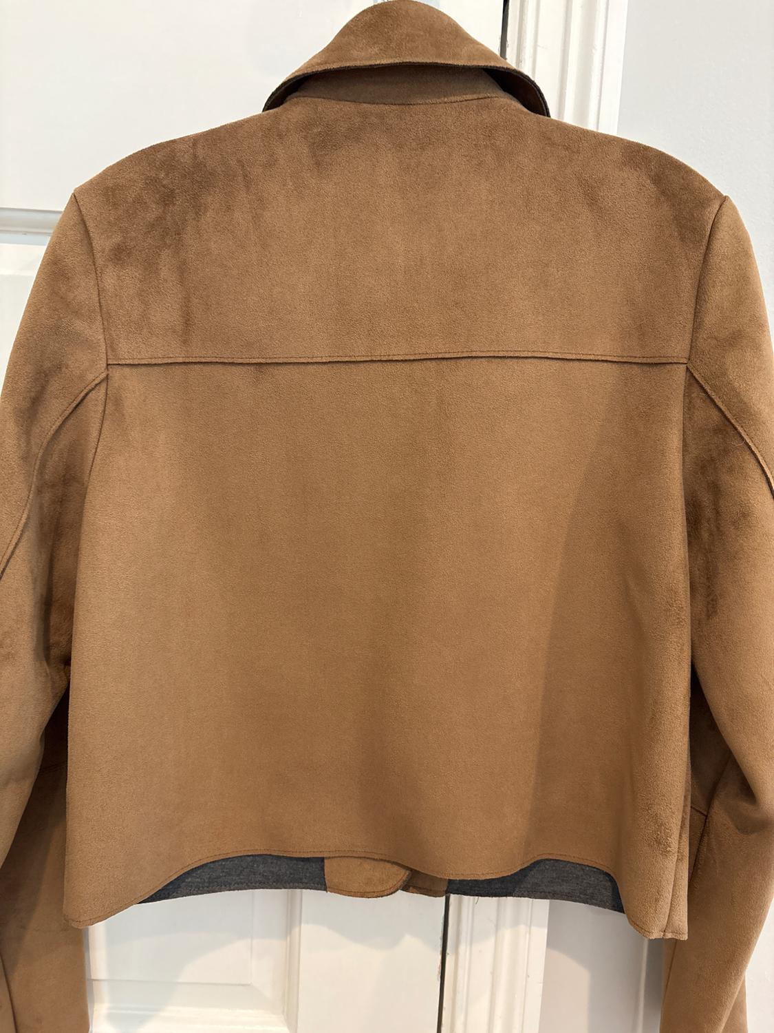 CHAQUETA CORTA EFECTO ANTE - Image 3