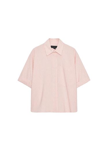POPLIN SHIRT WITH POCKET