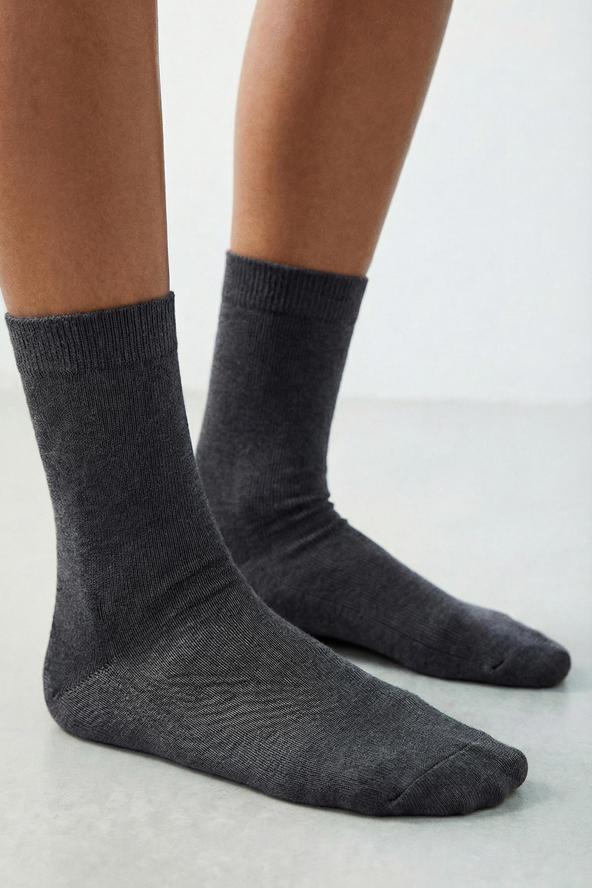 LOT DE CINQ CHAUSSETTES LONGUES UNIES