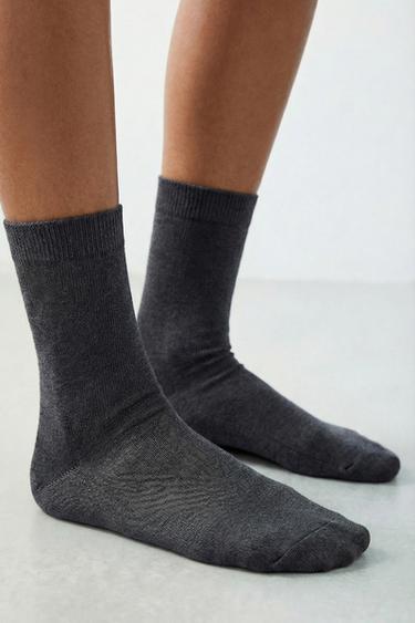 LOT DE CINQ CHAUSSETTES LONGUES UNIES - Multicolore de Zara - Image 8