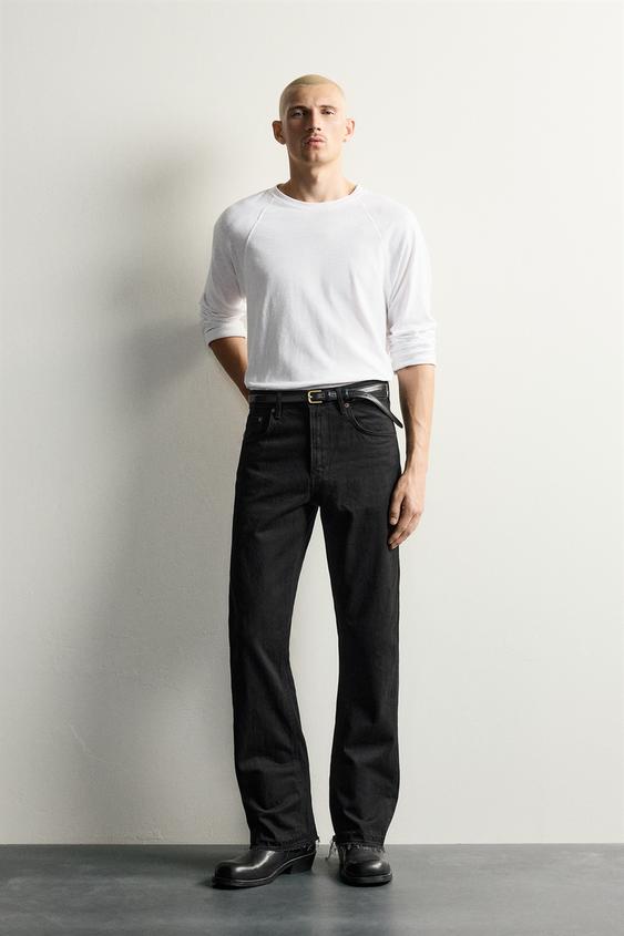 FLARE FIT JEANS - Black by Zara - Image 0