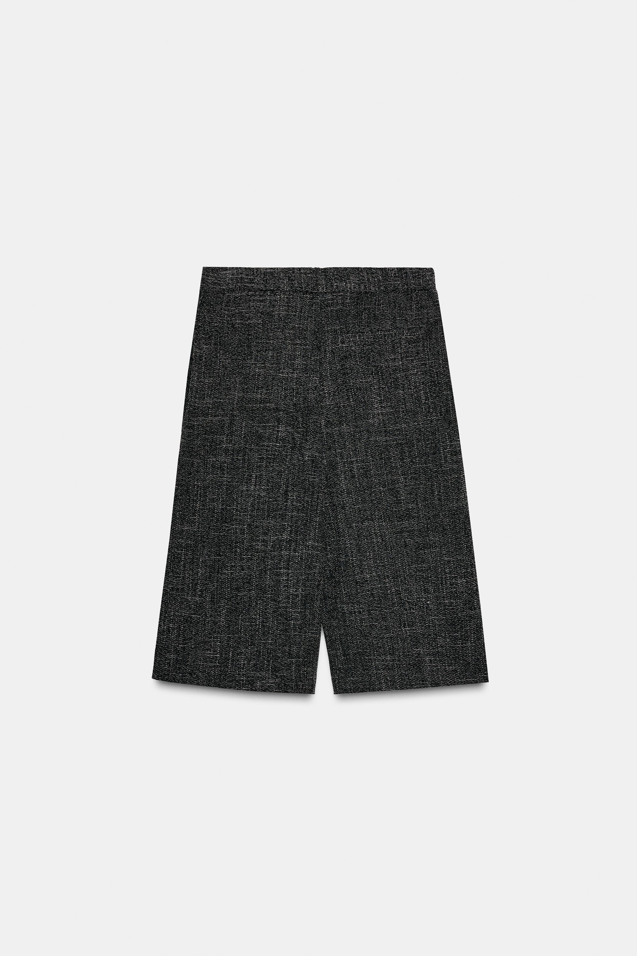 クロスオーバーロングバミューダ - グレー | ZARA Japan / 日本