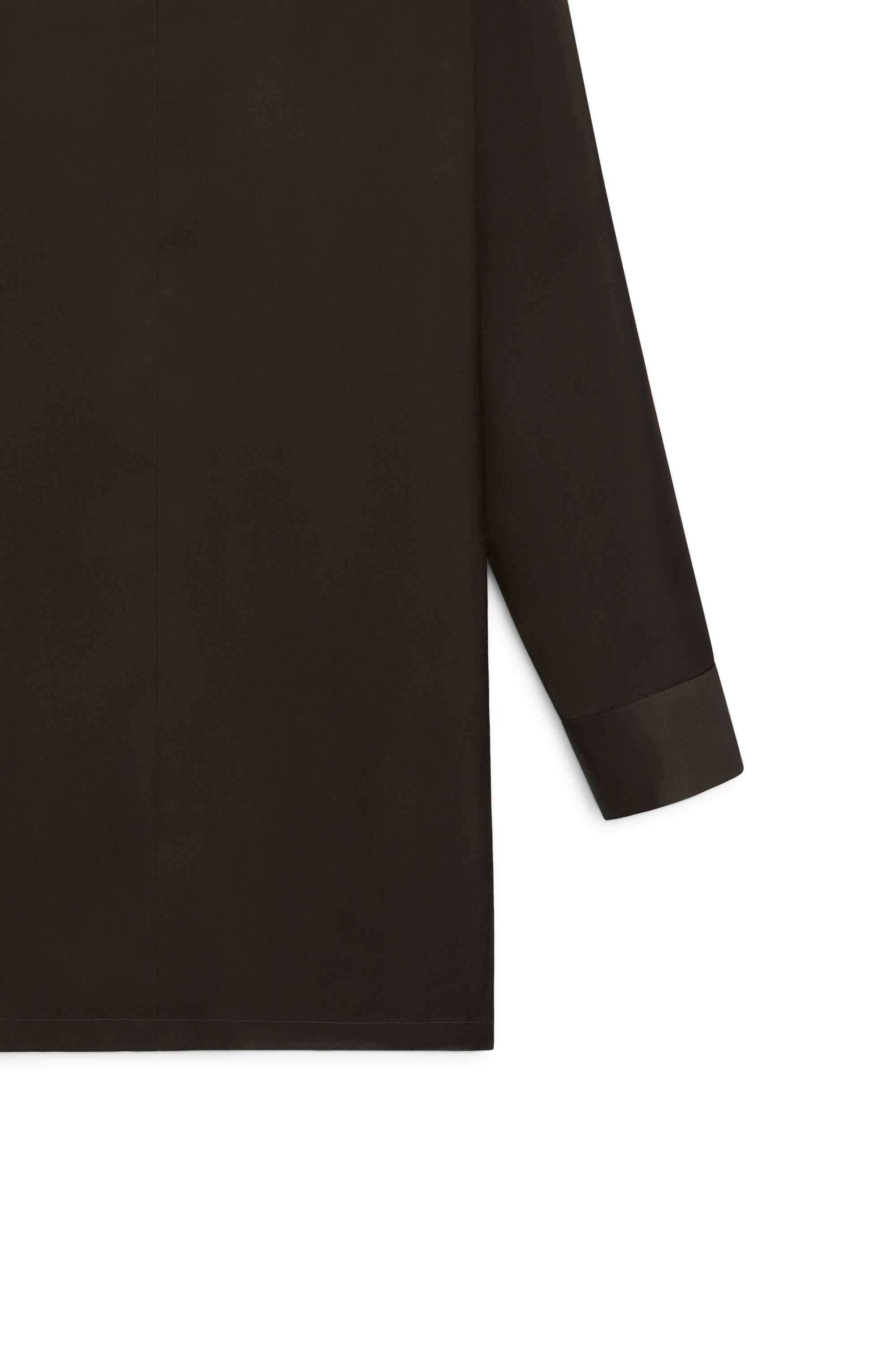 Long flowing satin finish blouse - LIMITED EDITION