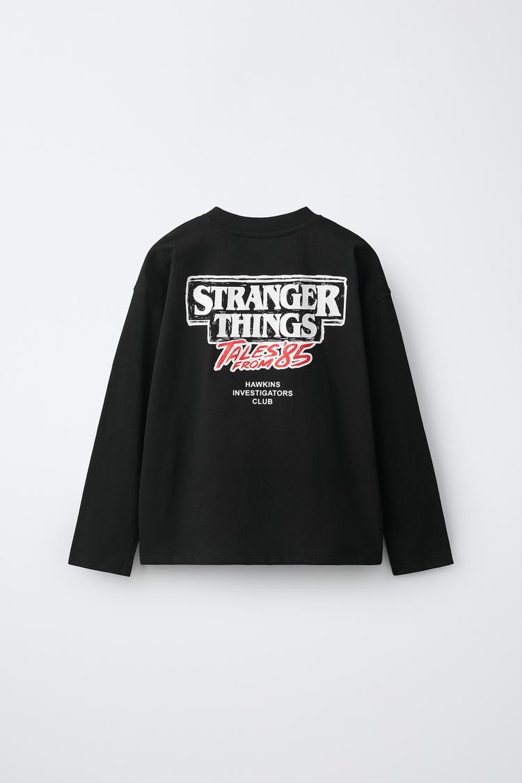 Camiseta estampada stranger things netflix