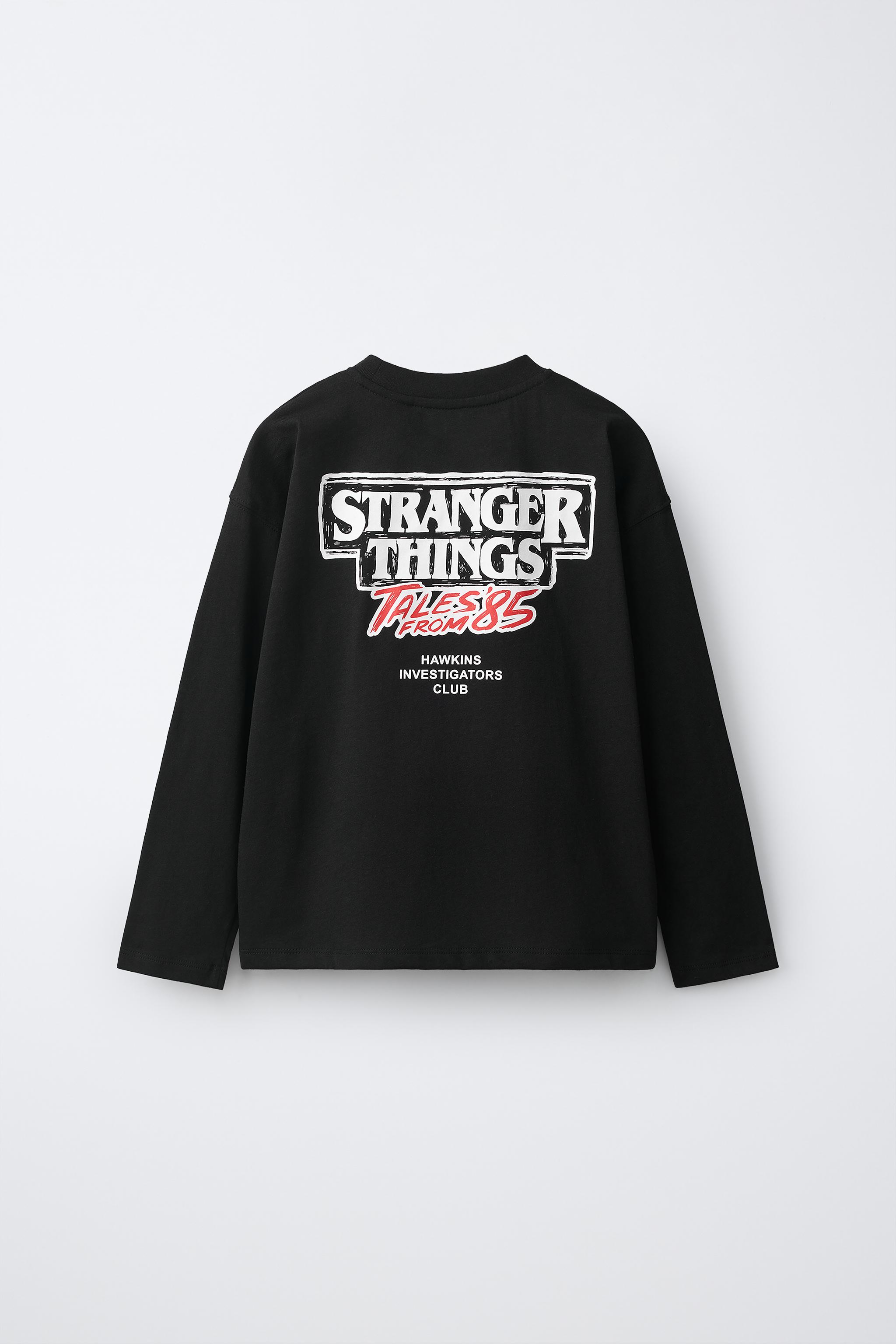 T-SHIRT IMPRIMÉ STRANGER THINGS © NETFLIX