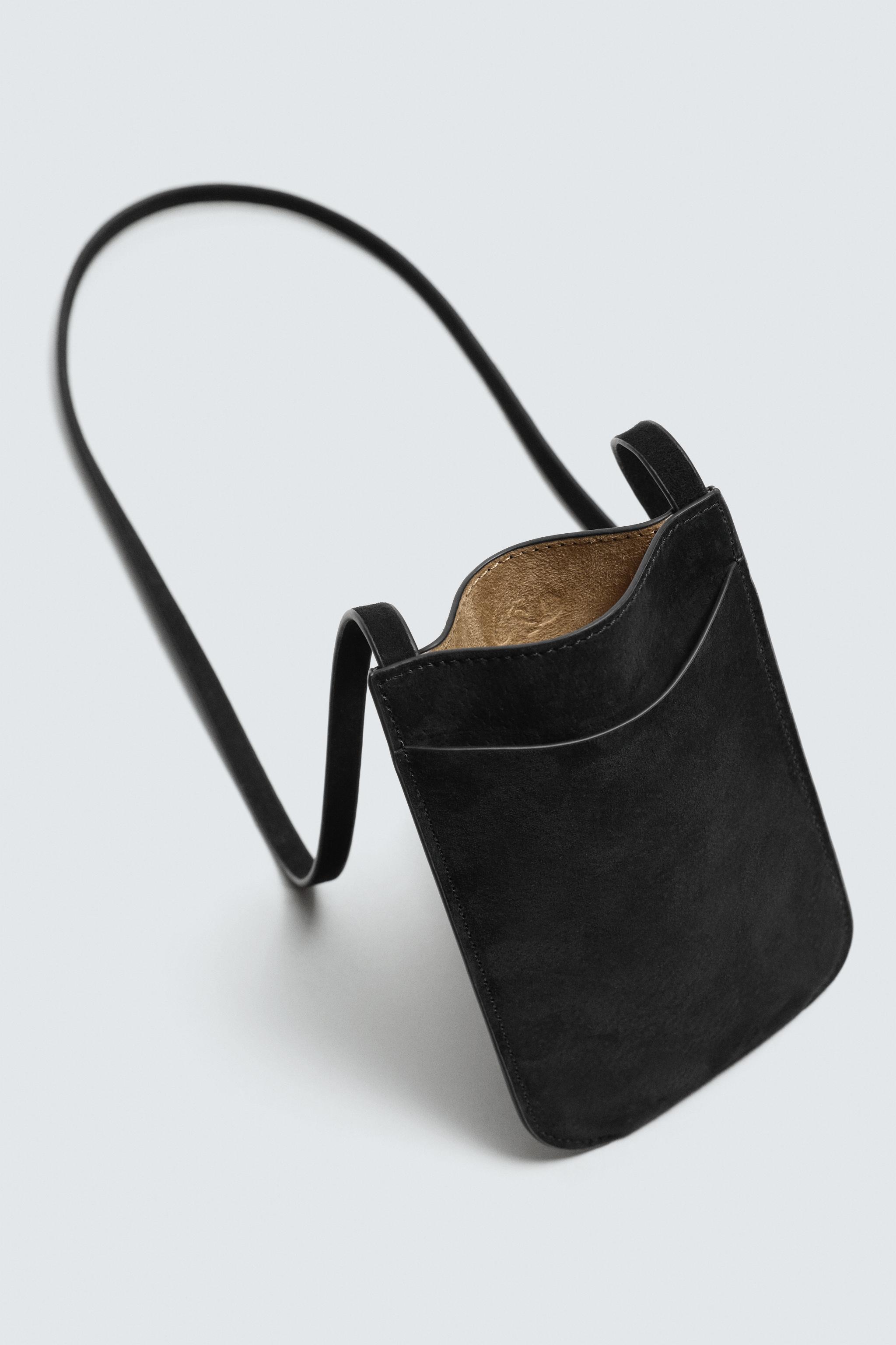 LEATHER CROSSBODY BAG