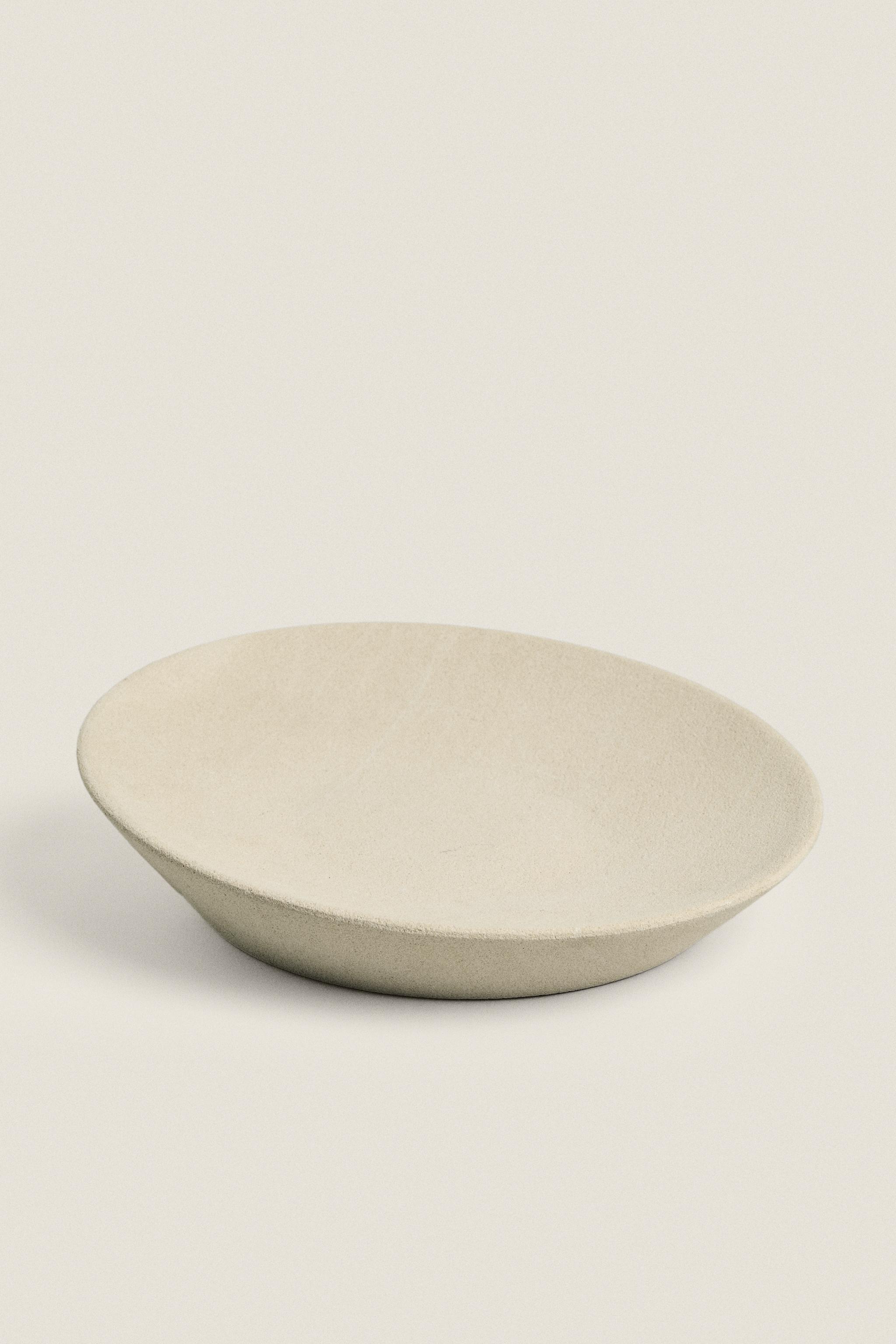 Cream Decorative Bowl (18cm x 29cm) - Matalan