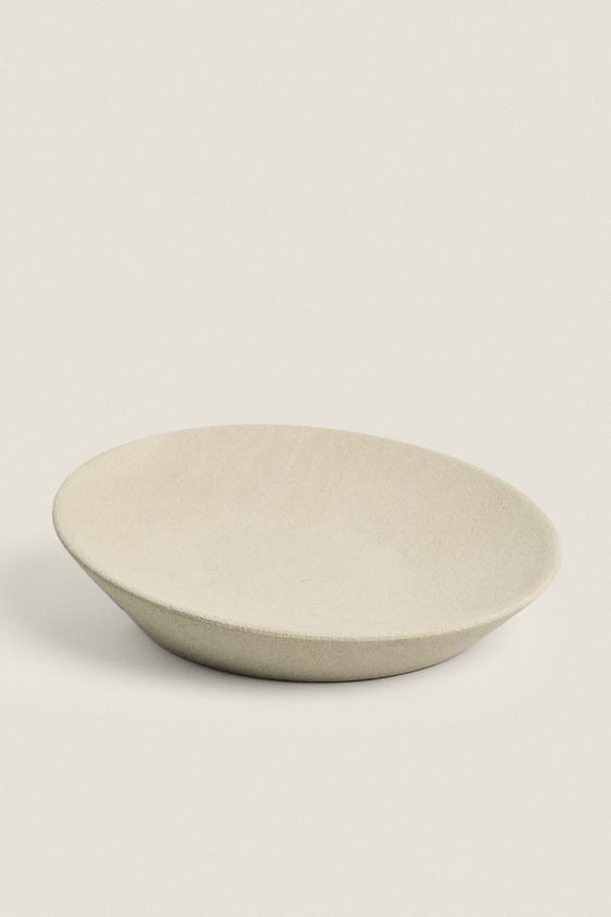DECORATIVE STONE BOWL Beige ZARA United States