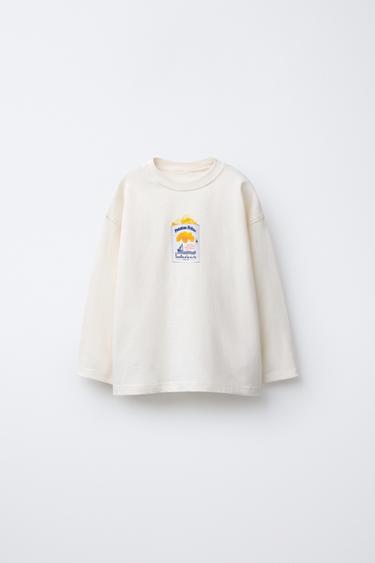 BONILLA A LA VISTA ® X ZARA PRINTED T-SHIRT - Stone by Zara - Image 0