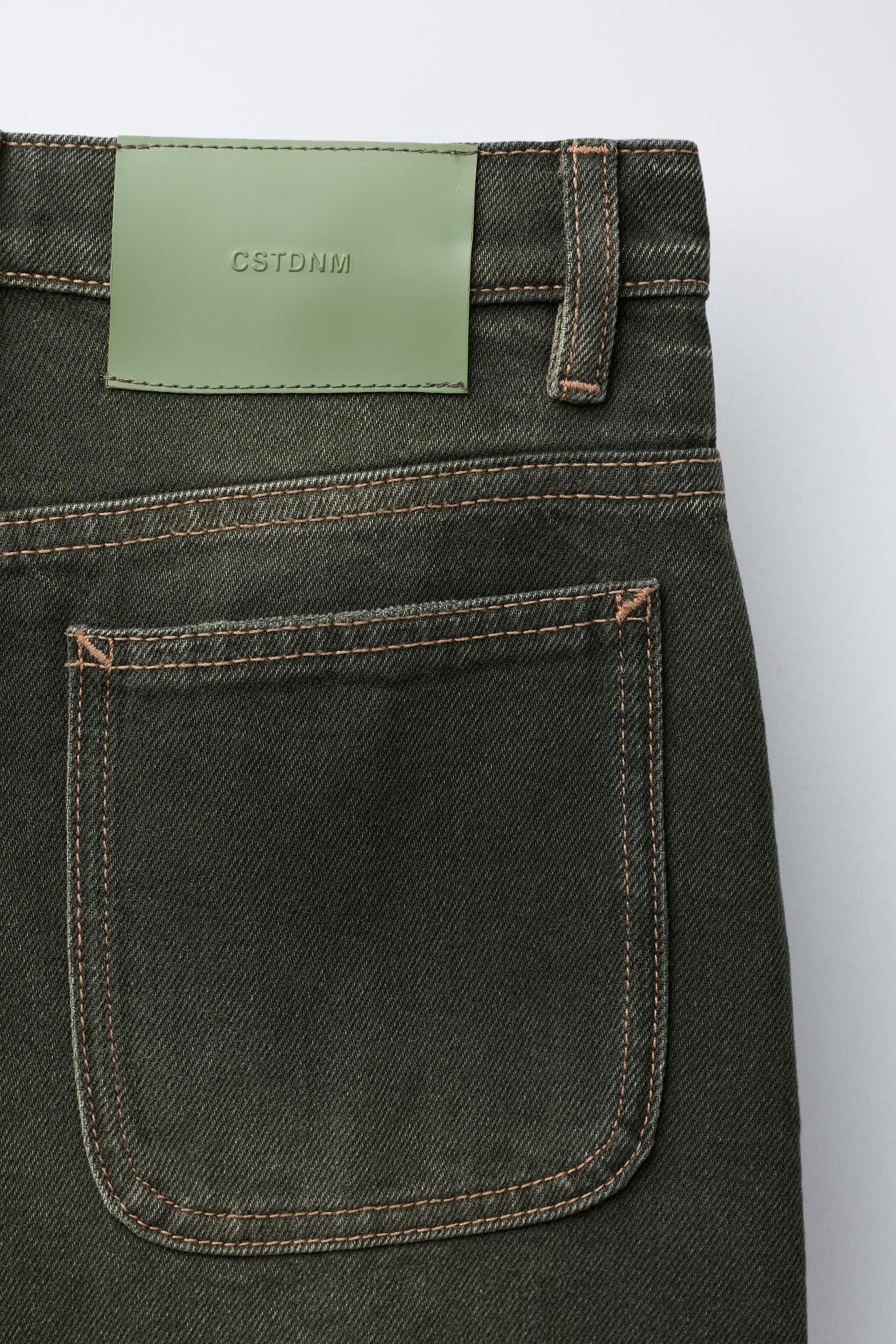 DISTRESSED EFFECT BALLOON JEANS