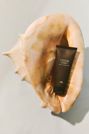 COCOA SUNSET GRADUAL TANNING CREAM 100ML (3.4 FL. OZ). - TINTED LEATHER by Zara
