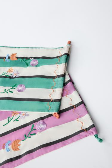 LOT SACS FLEURS - Bleu de Zara - Image 4