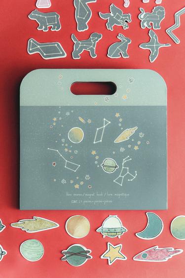 CHILDREN'S MAGNETIC CONSTELLATIONS BOOK - Blue by Zara