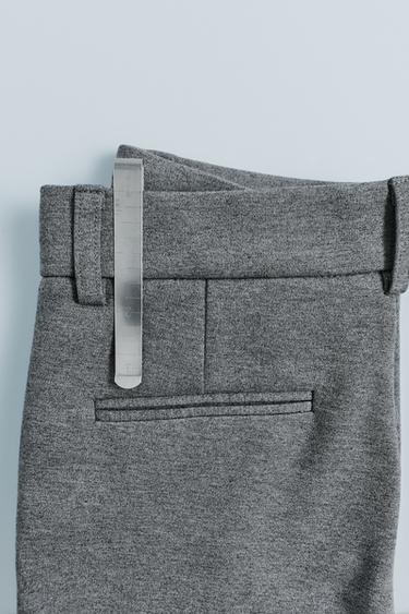 COMFORT SUIT TROUSERS - Grey by Zara