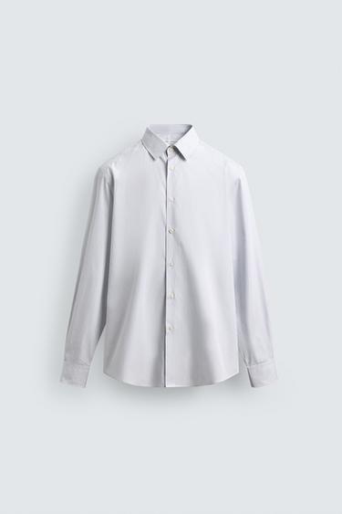 CAMISA REGULAR FIT RAYAS - rayas de Zara - Imagen 0
