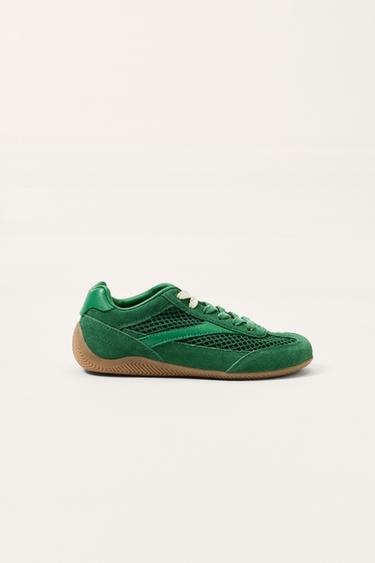 SAPATILHA DESPORTIVA MESH EDIÇÃO LIMITADA - Verde da Zara