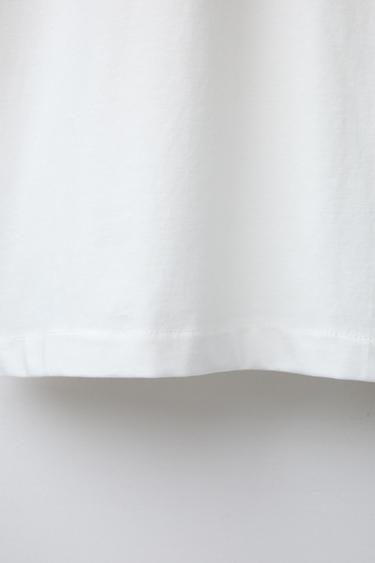 T-SHIRT SPORT À POCHE - Blanc de Zara - Image 3