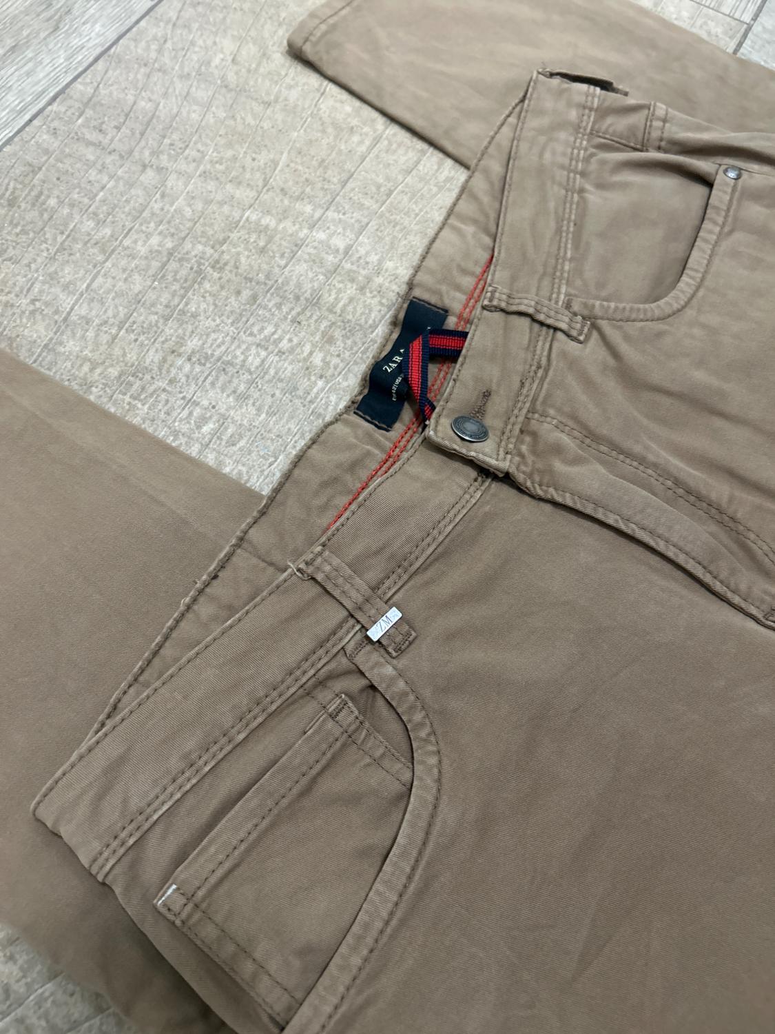 BASIC SLIM FIT TROUSERS - Image 8